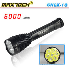 Maxtoch SN6X-18 stärkste Led Taschenlampe
